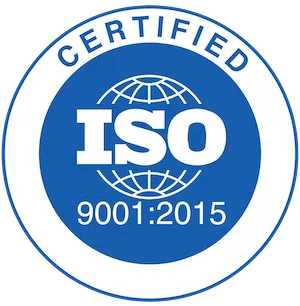 UNE-EN-ISO 9001-2015 certified company